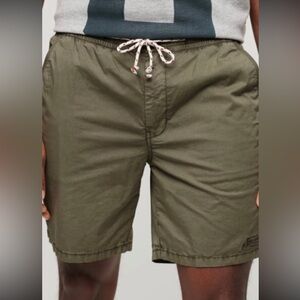 SUPERDRY WALK - Mens Shorts - army green | M